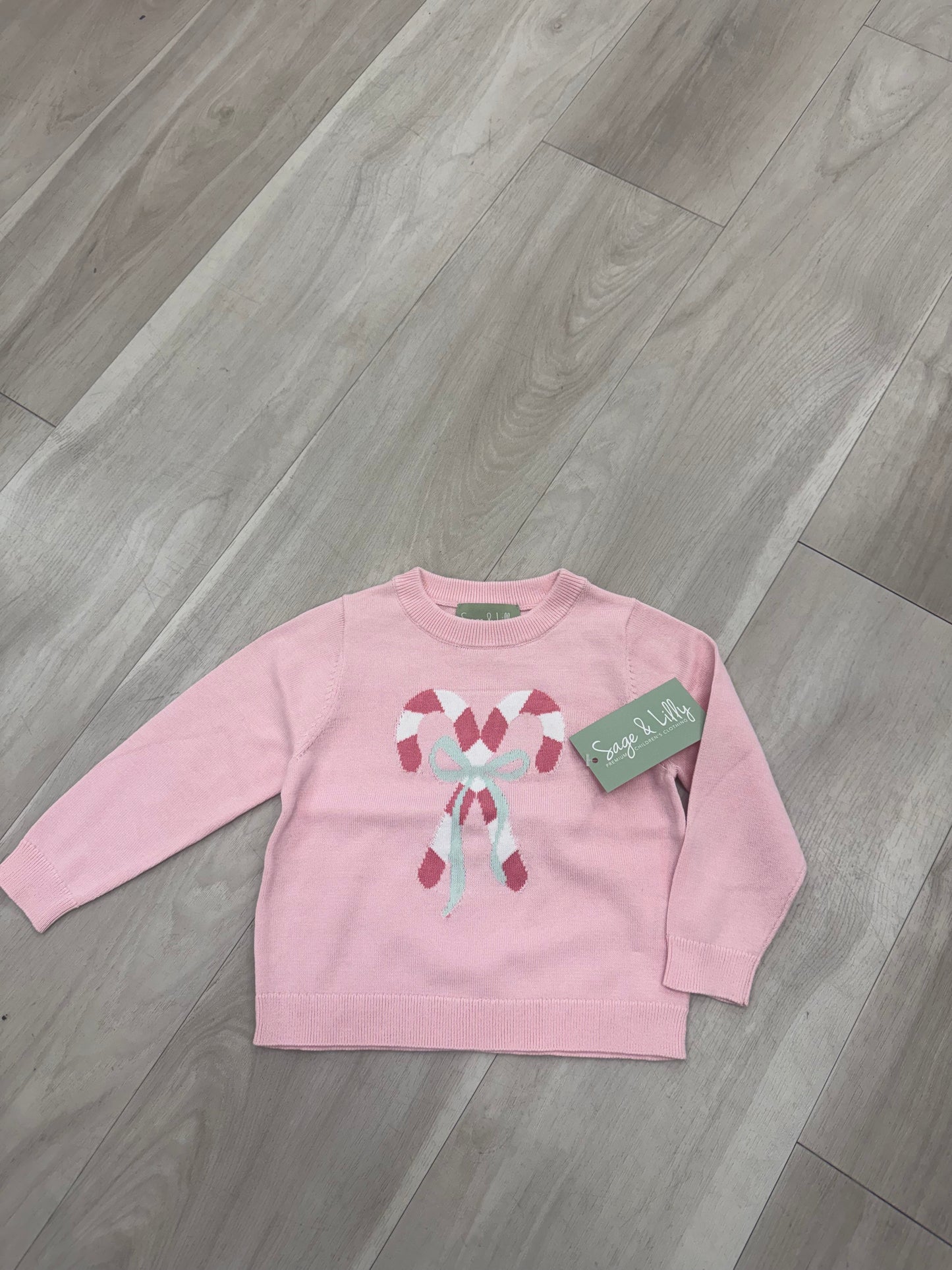 Sage & Lilly - Candy Cane Sweater