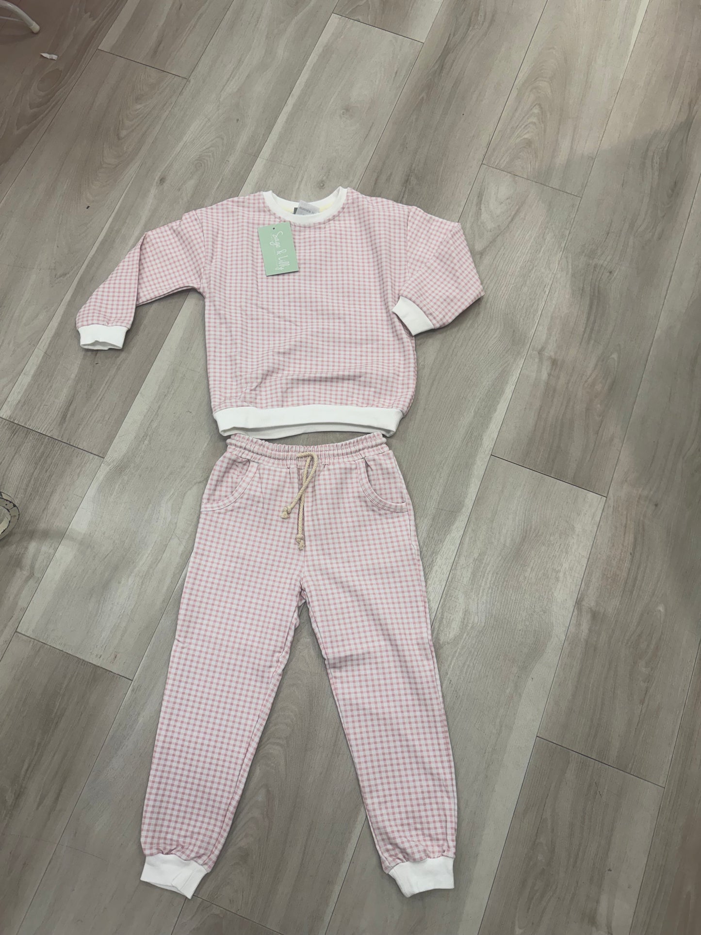 Sage & Lilly - Jogger Set Pink