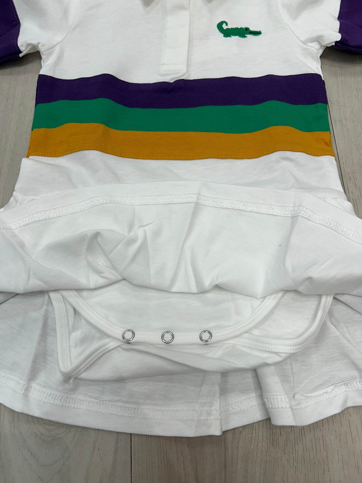 Lulu Bebe - Classic Mardi Gras Rugby Dress