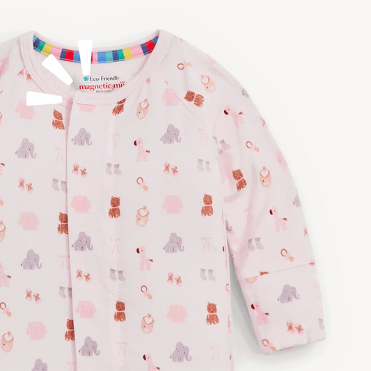 Magnetic Me - Pink Nursey Nostalgia Modal Footie