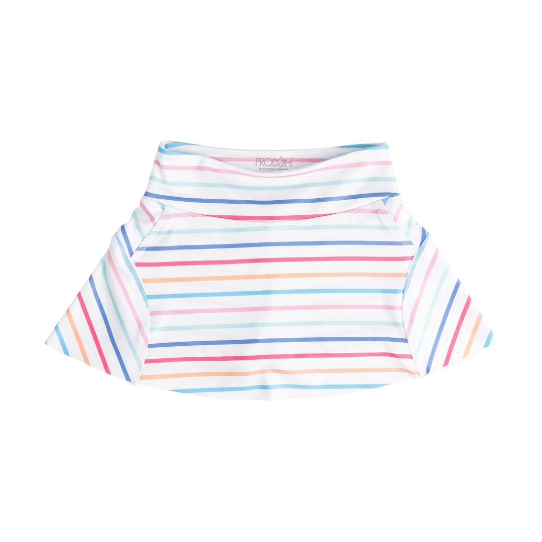 Prodoh - Sun Kissed Striped Tennis Skirt