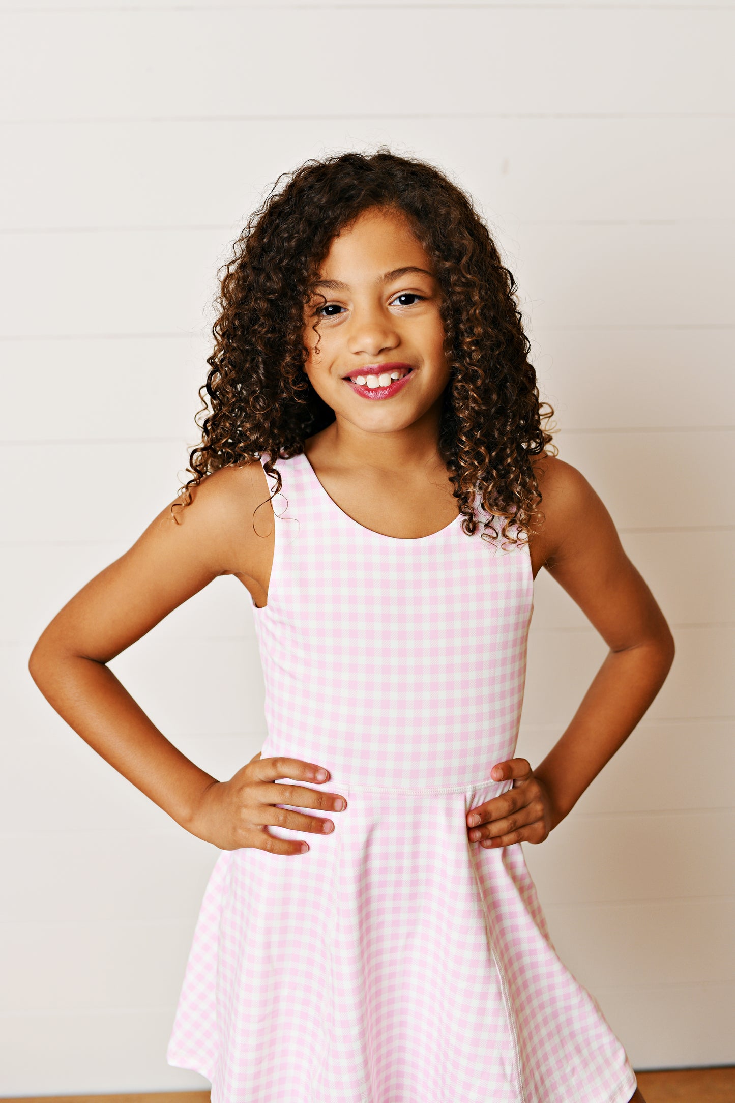 Swoon Baby - Pink Gingham Dress