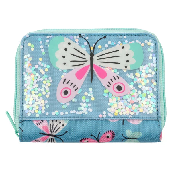 Stephen Joseph - Butterfly Glitter Wallet