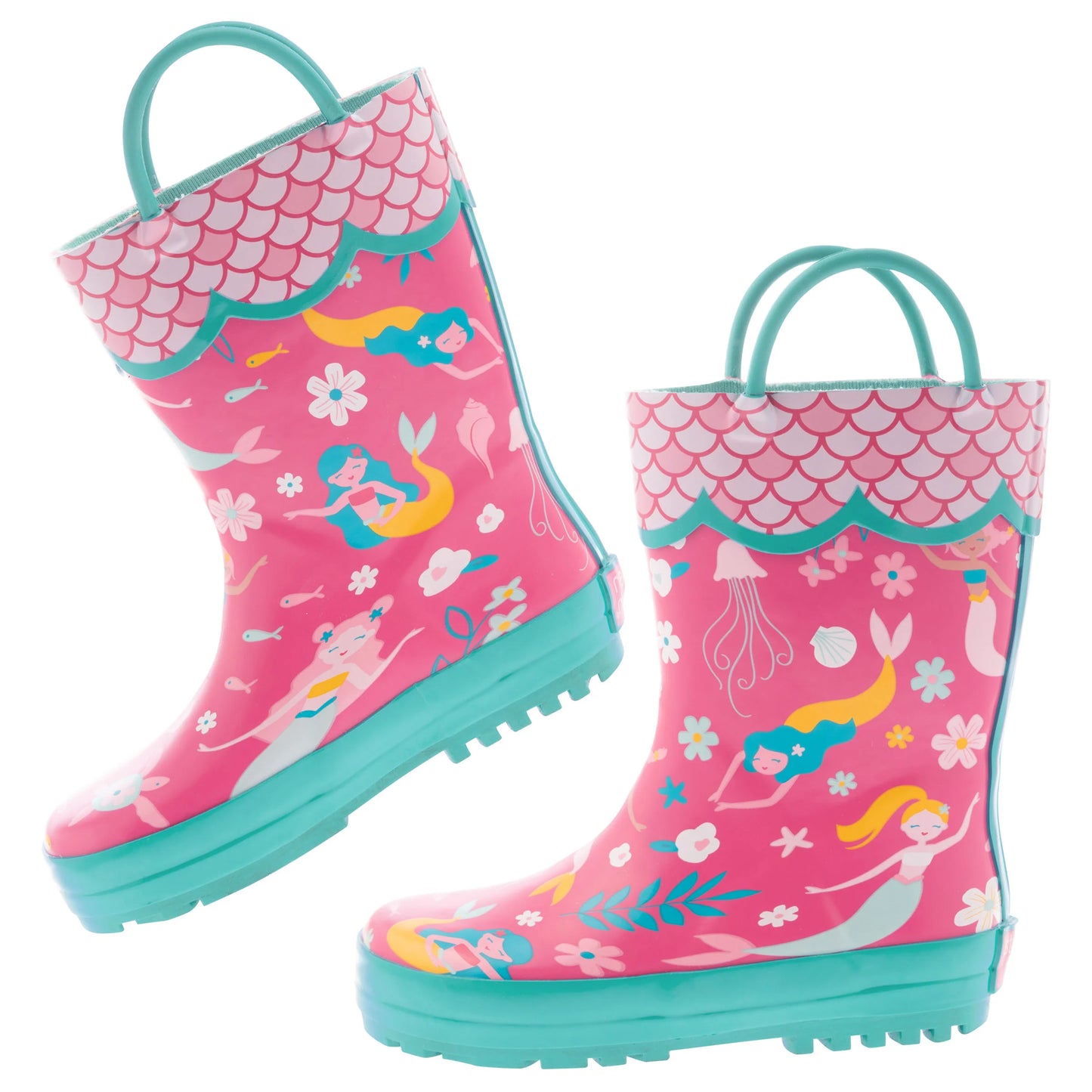 Stephen Joseph - Mermaid Print Rainboots