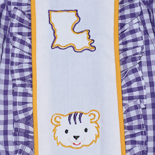 Southern Saturday - LSU Girls Logo Dress