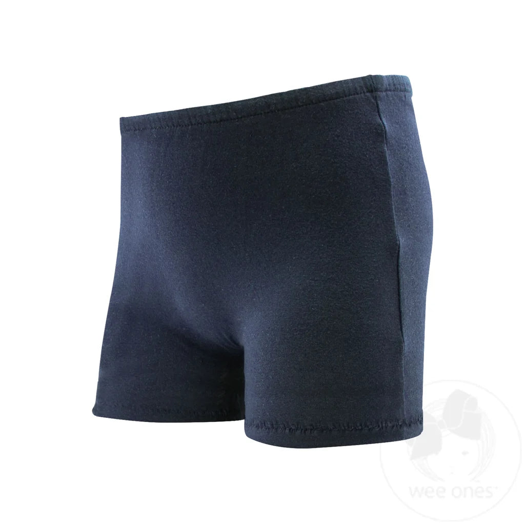 Wee Ones - Basic Navy Wunder Shorts