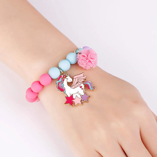 Girl Nation - Charming Whimsy Magical Unicorn Bracelet