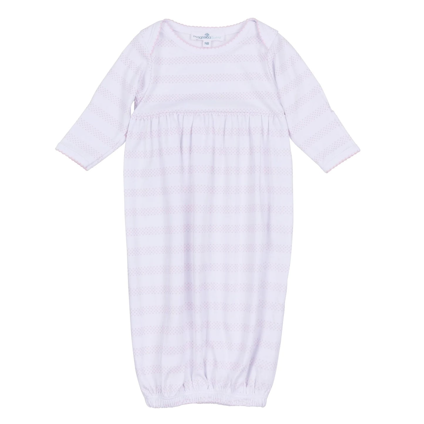 Magnolia Baby - Baby Of Mine Gathered Gown Pink