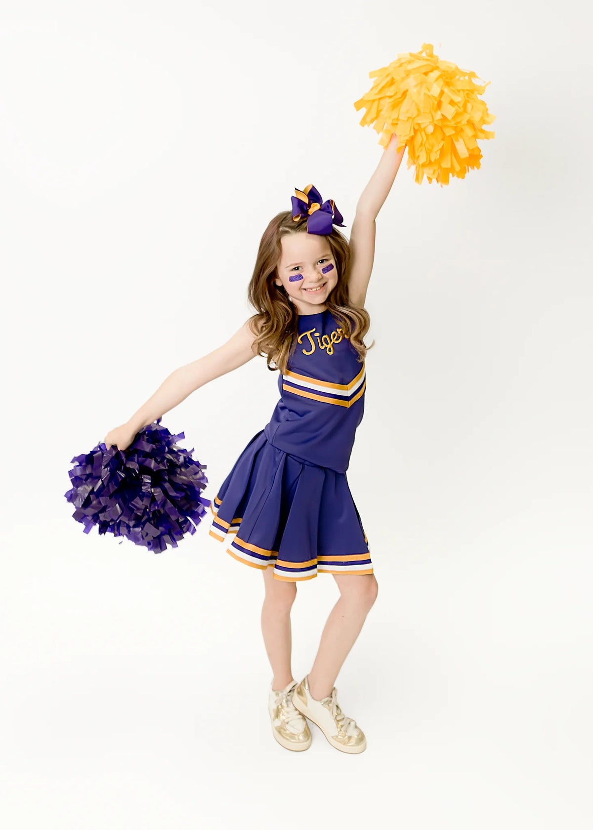 Belle Cher - LSU Tiger Cheer Two Piece Outfit