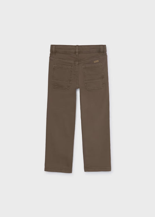 Mayoral - Brown Boy's Regular Fit Pants