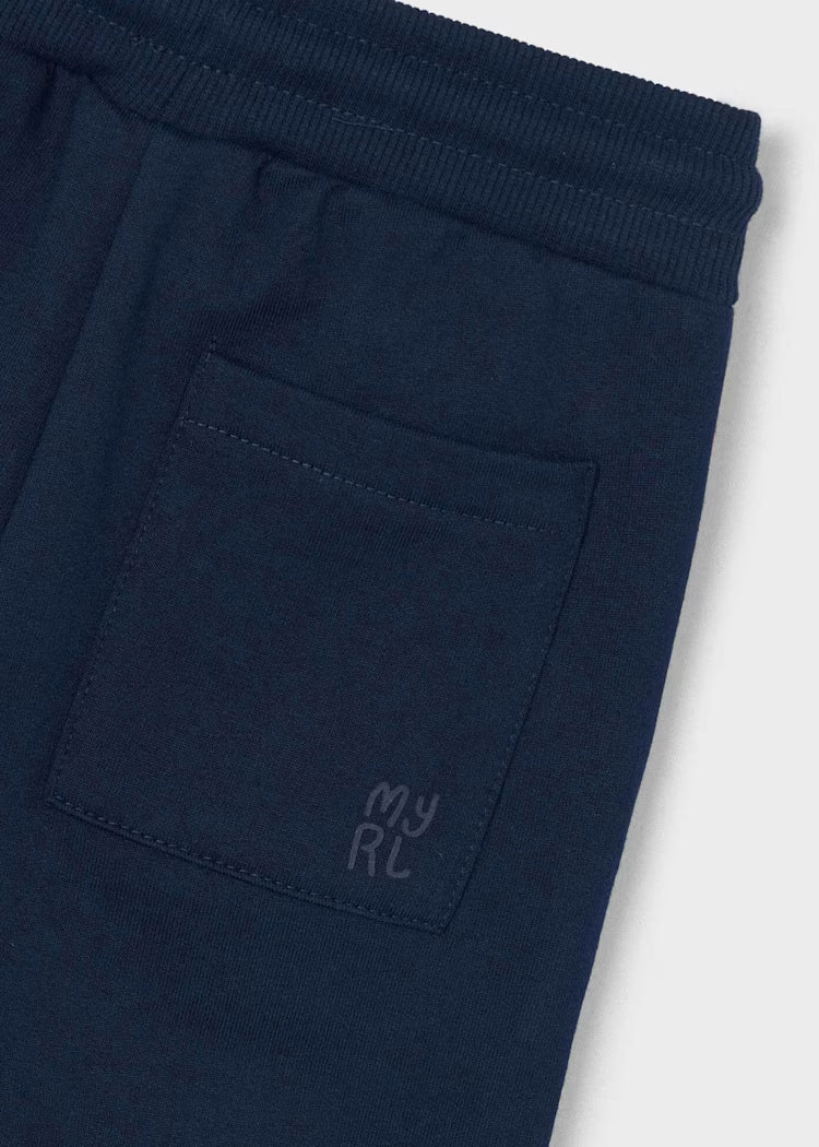 Mayoral - Blue Boy's Cuffed Sweatpants