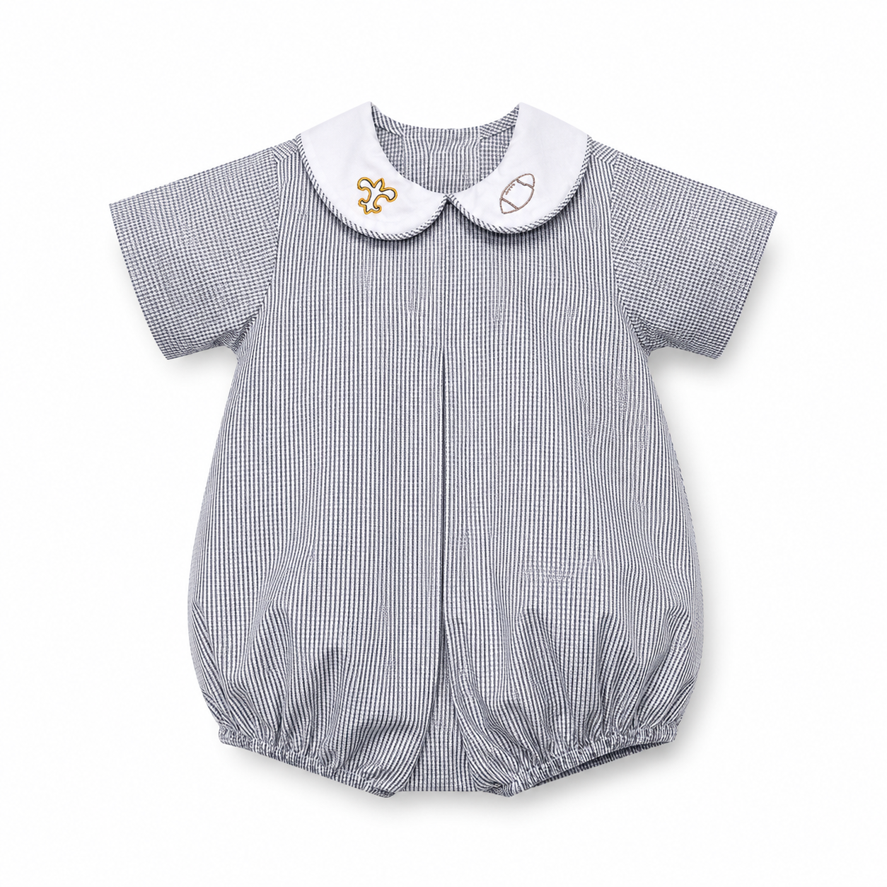 Southern Saturday - Saints Black & White Stripe Boy's Bubble