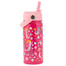 Stephen Joseph - Mermaid Insulated Water Bottle With Handle