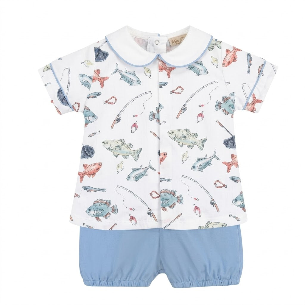 Baby Club Chic - Fishing Day Tee & Bloomers