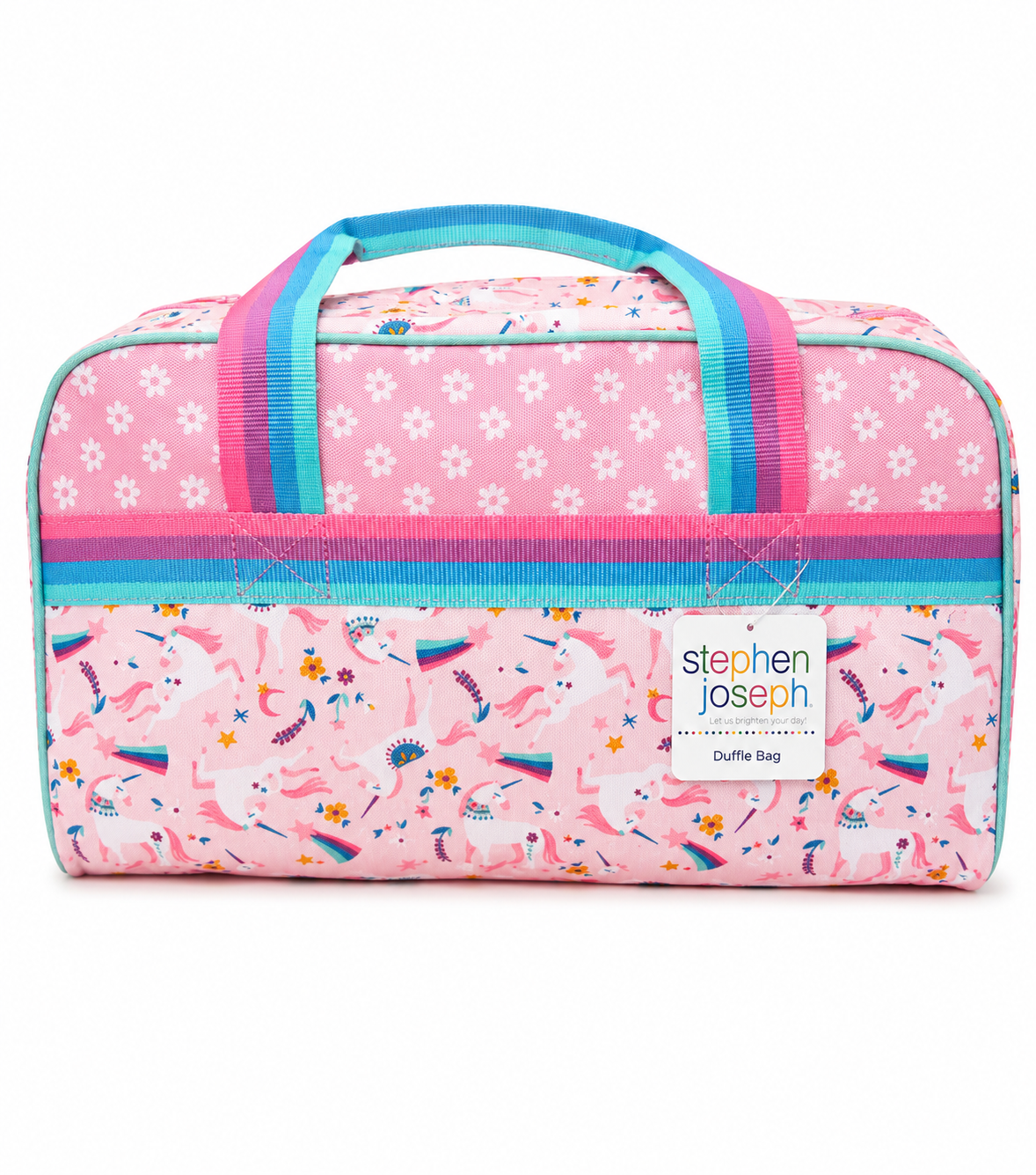 Stephen Joseph - Light Pink Unicorn Duffle Bag
