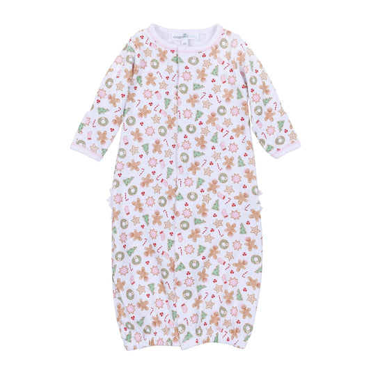 Magnolia Baby - Frosted Wonderland Printed Ruffle Converter Pink