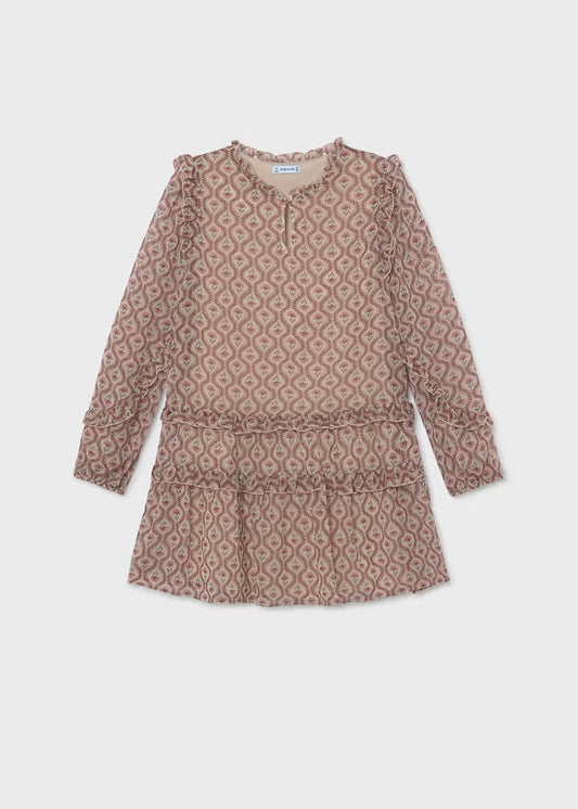 Mayoral - Rose Printed Dress