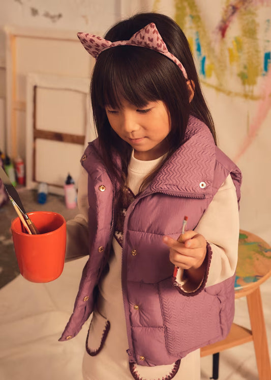 Mayoral - Violet Girl's Quilted Vest