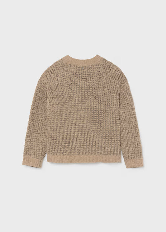 Mayoral - Girl's Bronze Shimmer Sweater