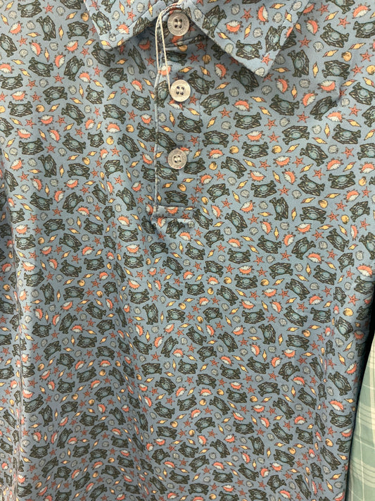 Properly Tied - Boys Inlet Polo Crab Shore