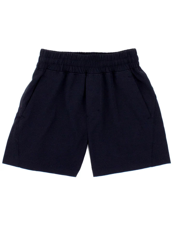 Properly Tied - Boys Court Short Obsidian
