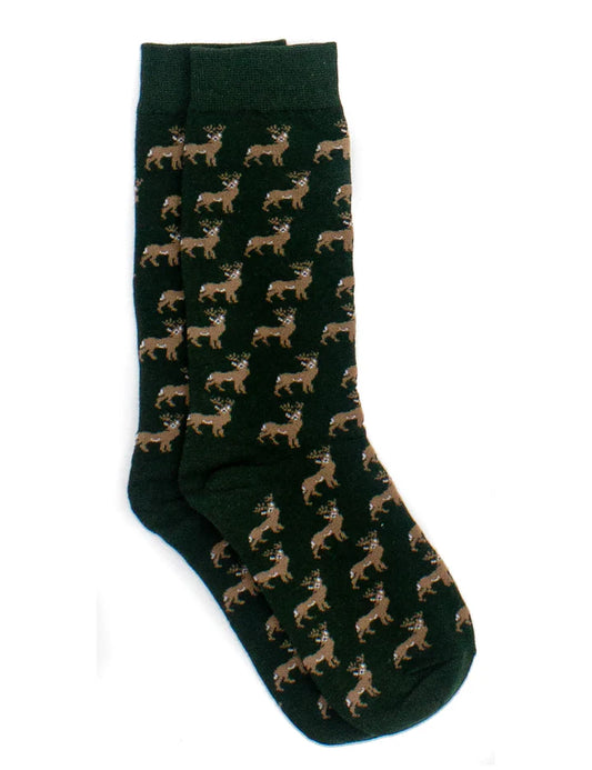 Properly Tied - Boys Lucky Duck Sock - Whitetail