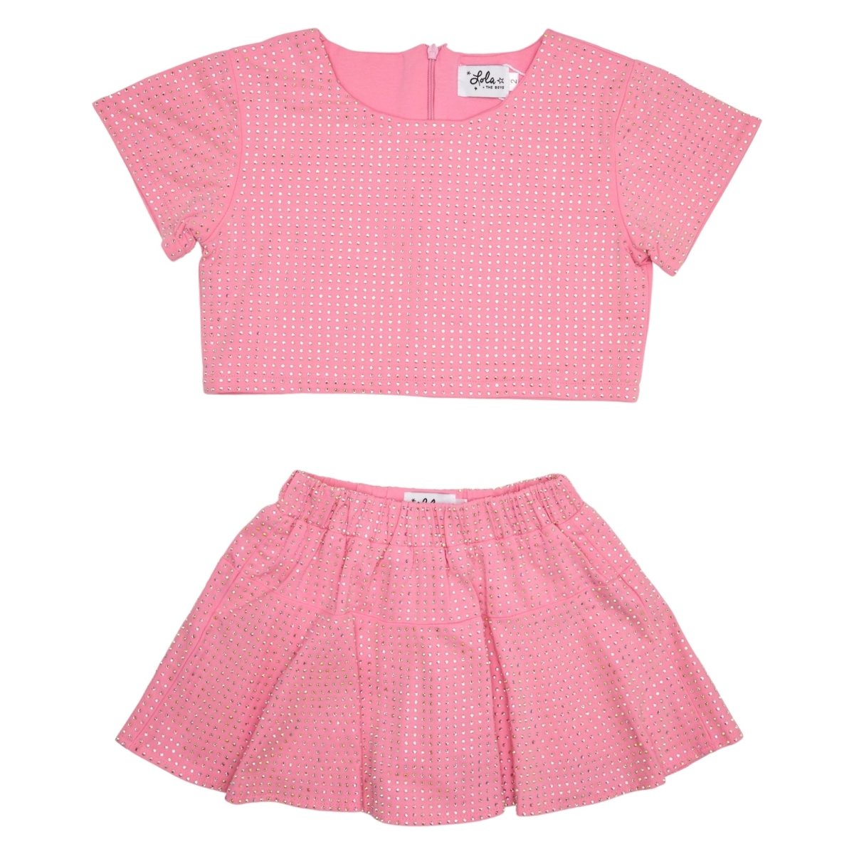 Lola & the Boys Pink Sparkle piece Set
