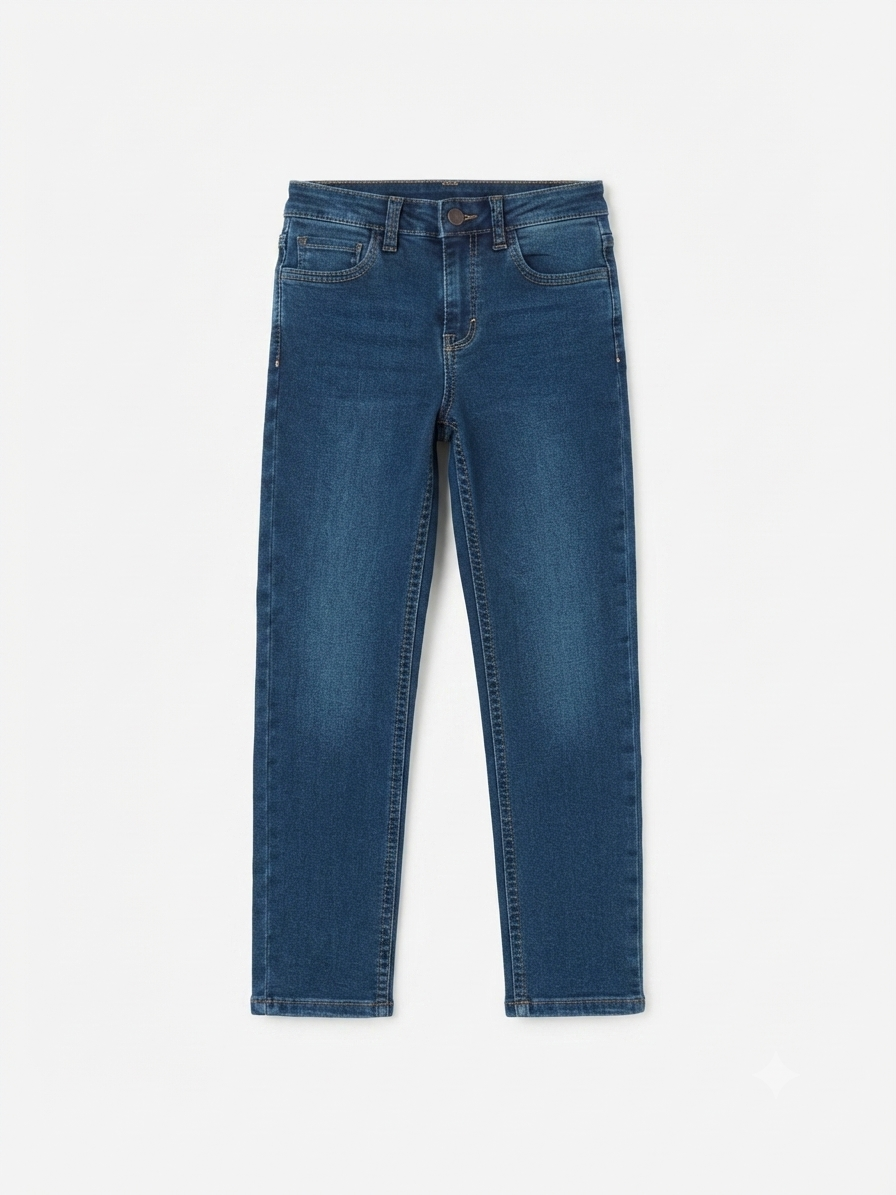 Mayoral - Blue / Black Slim Fit Denim Jeans - Boys