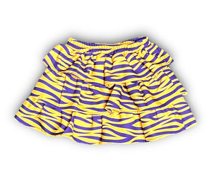 Belle Cher Tiger Striped Skirt