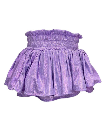 Lola and The Boys - Lavender Metallic Skirt