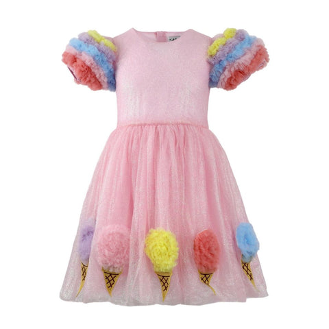 Lola and The Boys - Ice Cream Shimmer Tulle Dress