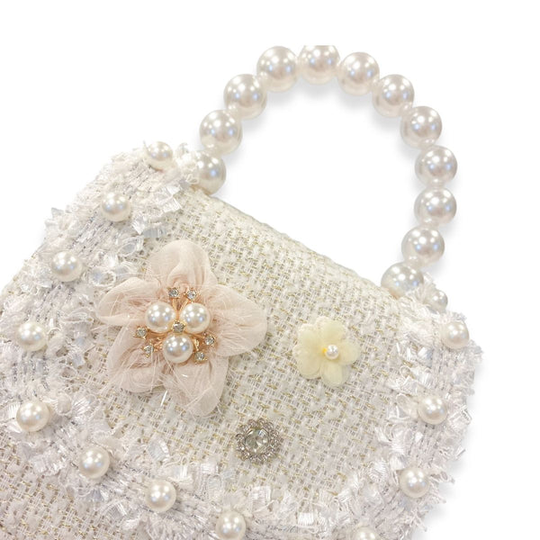 Doe a Dear - Floral Decor Tweed - Marie Purse