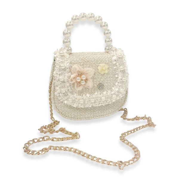 Doe a Dear - Floral Decor Tweed - Marie Purse
