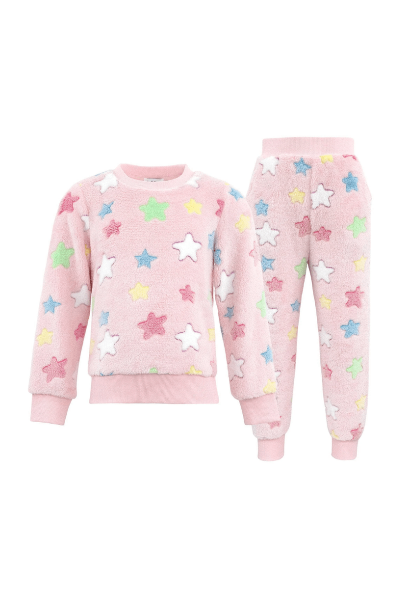 Lola And The Boys - Pinky Stars Fuzzy Set