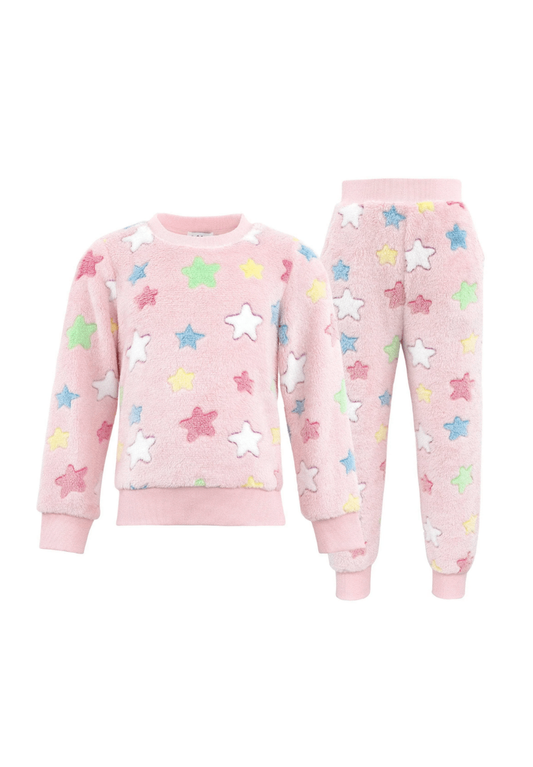 Lola And The Boys - Pinky Stars Fuzzy Set