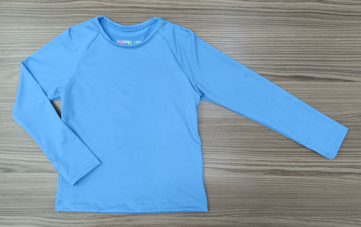 Poppyland - Parker Power Top Powder Blue