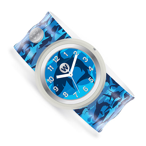 Watchitude - Sharks Camo Slap Watch