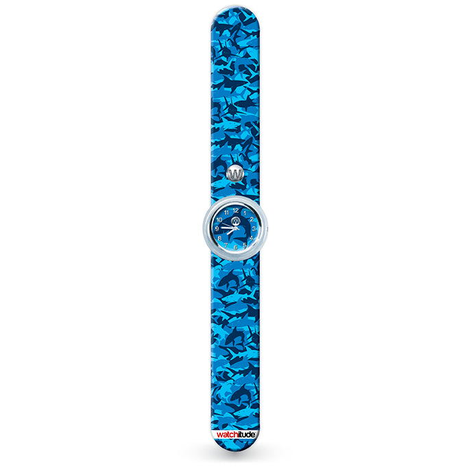 Watchitude - Sharks Camo Slap Watch