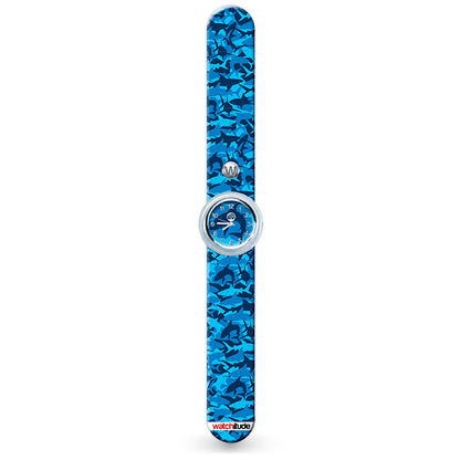 Watchitude - Sharks Camo Slap Watch