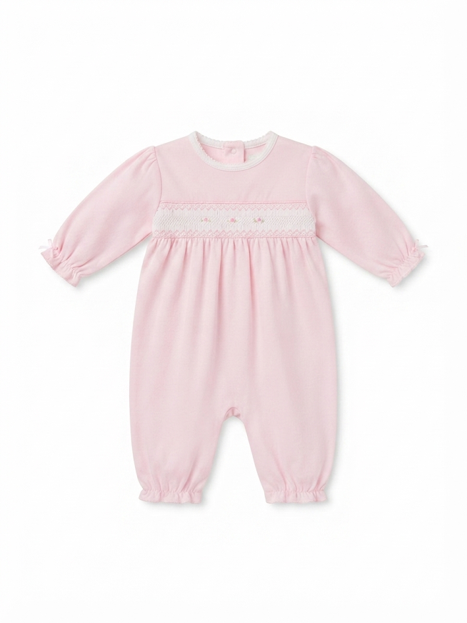 Baby Threads - Sweet Pink Smocked Converter