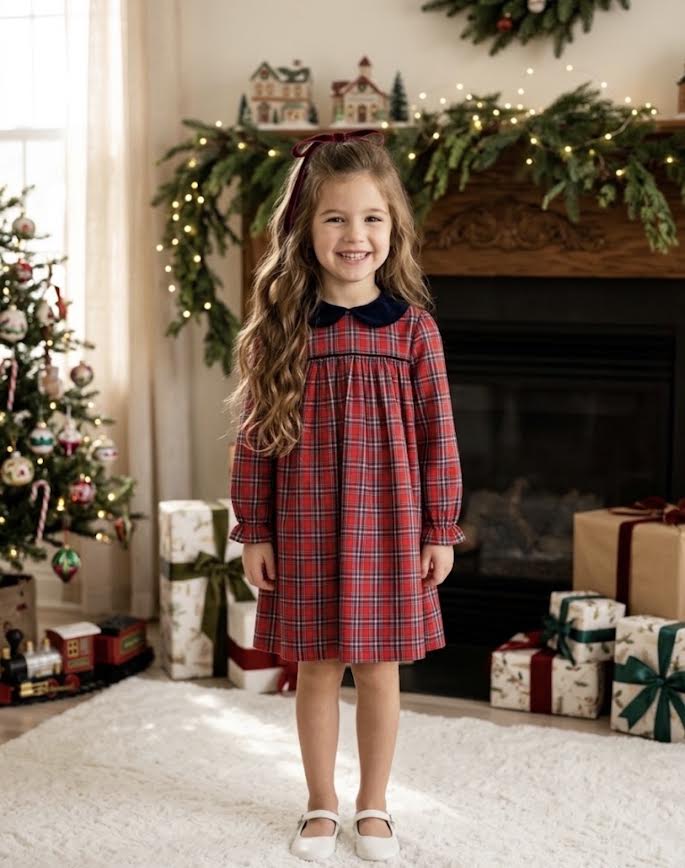 Funtasia Too - Red Plaid Dress