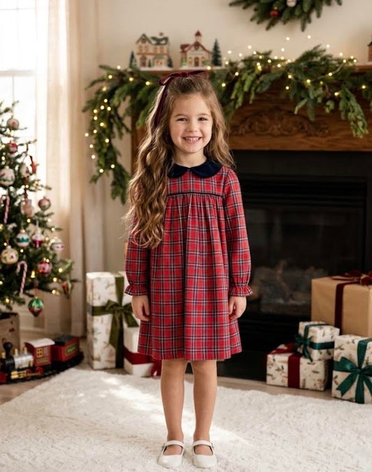 Funtasia Too - Red Plaid Dress