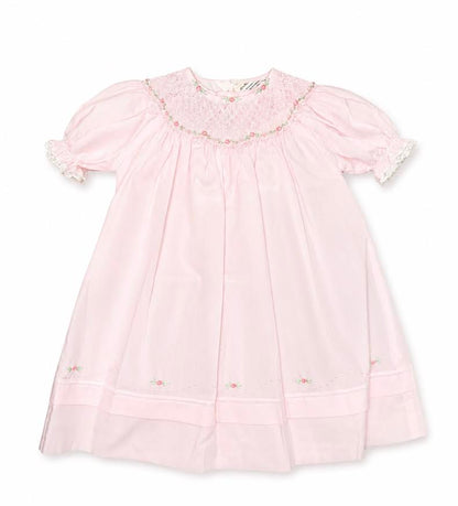Feltman Brothers - Pink Rosette Bishop Dress