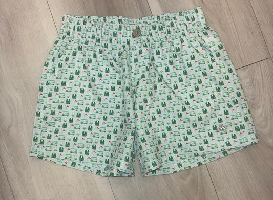 South Bound - Green Golf Performance Shorts