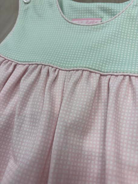 Petit Bebe - Ivanna Pink/Green Bloomer Set