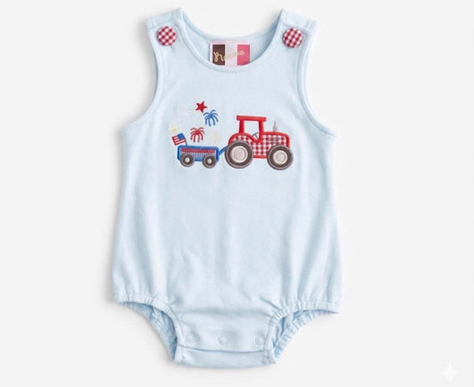Banana Split - Patriotic Tractor Boys Bubble