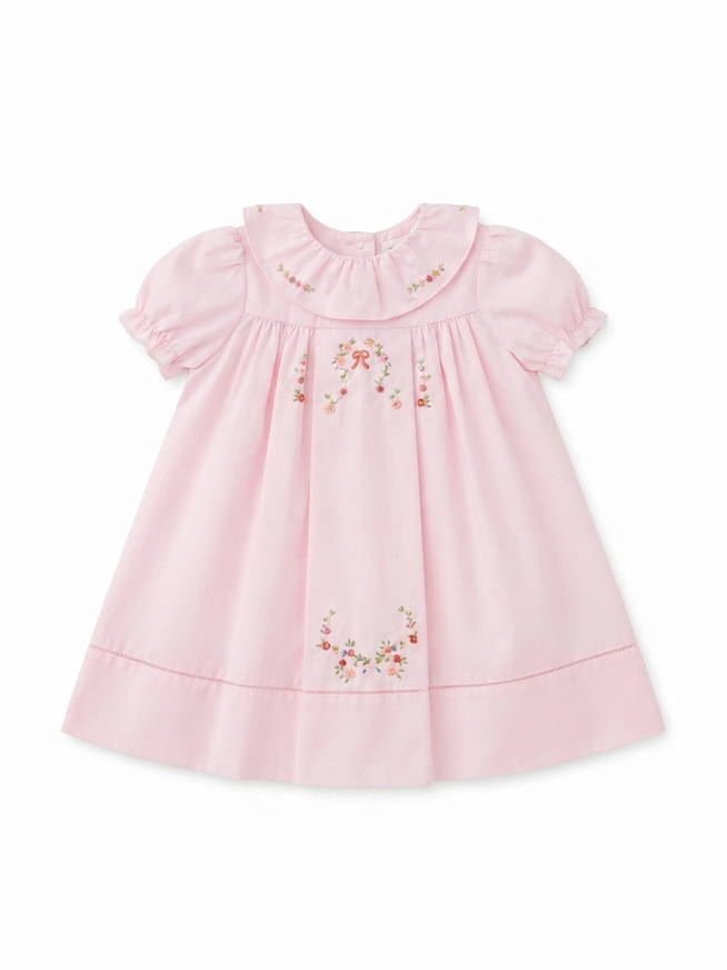 Sophie & Lucas - Pink Autumn Floral Dress