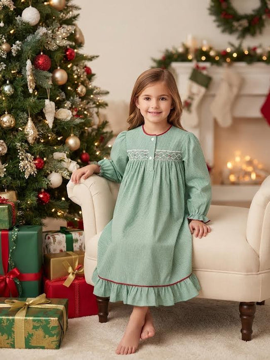 Remember Nguyen - Green Claire Nightgown