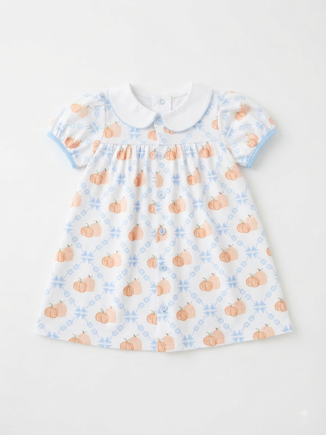 Cypress Row - Pumpkin Row Paisley Proper Dress