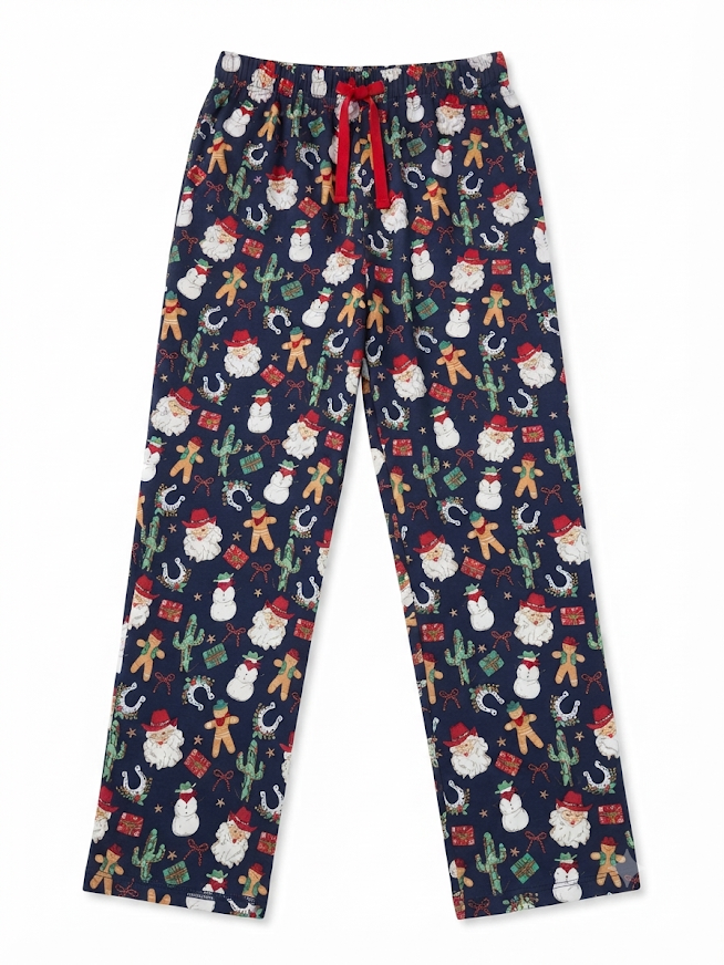 RuffleButts - Giddy Up Santa Adult Pajama Pants